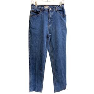 Coldwater Creek Jeans Size 8 33x31 Blue Medium Wash High Rise Straight Leg